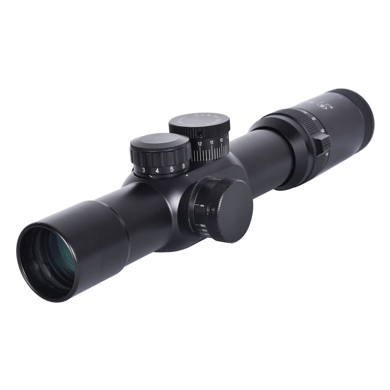 2-12x Vergrößerung Schwarz/Camouflage Seitenfokus IR Zero Lock Erste Brennfläche Sicht