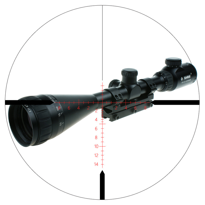 4-12x Vergrößerung Jagdbereich KH AOE 4-12x42 Langstreckenbereich mit Berg